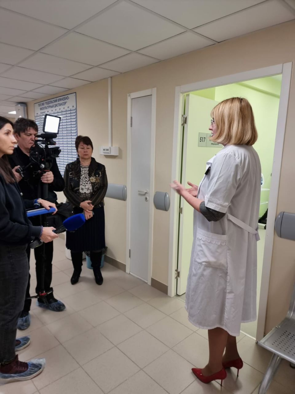 Профсоюз принял участие в открытии нового здания Подольского врачебно-физкультурного диспансера