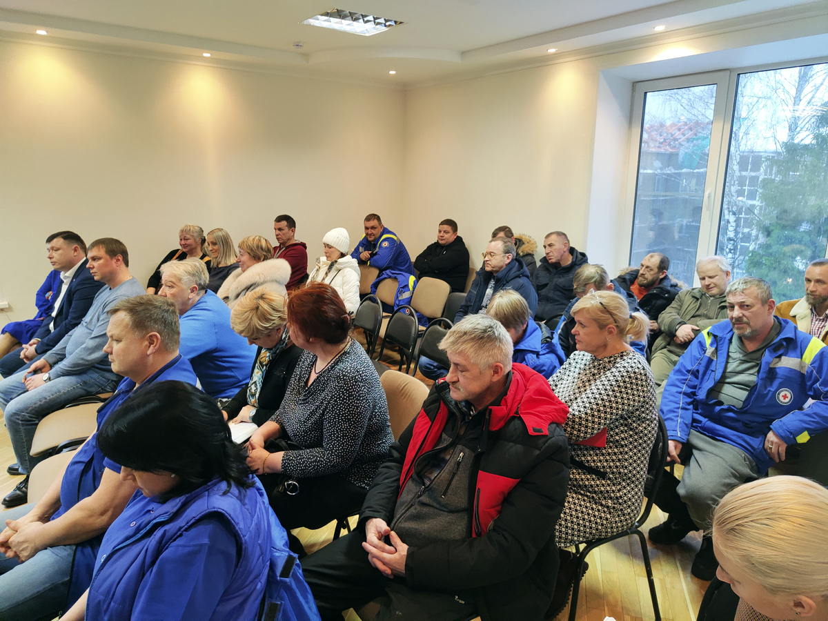Встреча с коллективом Подмосковной скорой