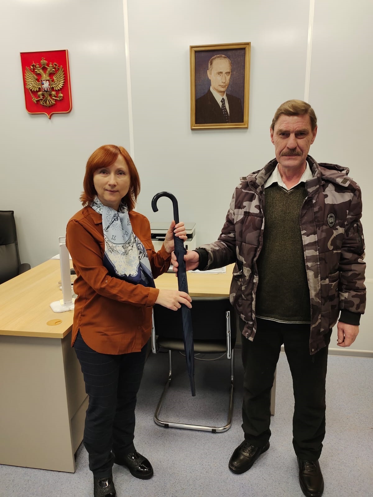 Накануне Дня защитника отечества.