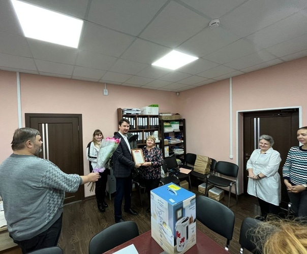 Более 40 лет в Электрогорской больнице и в Профсоюзе - ветерана ППО достойно проводили на пенсию