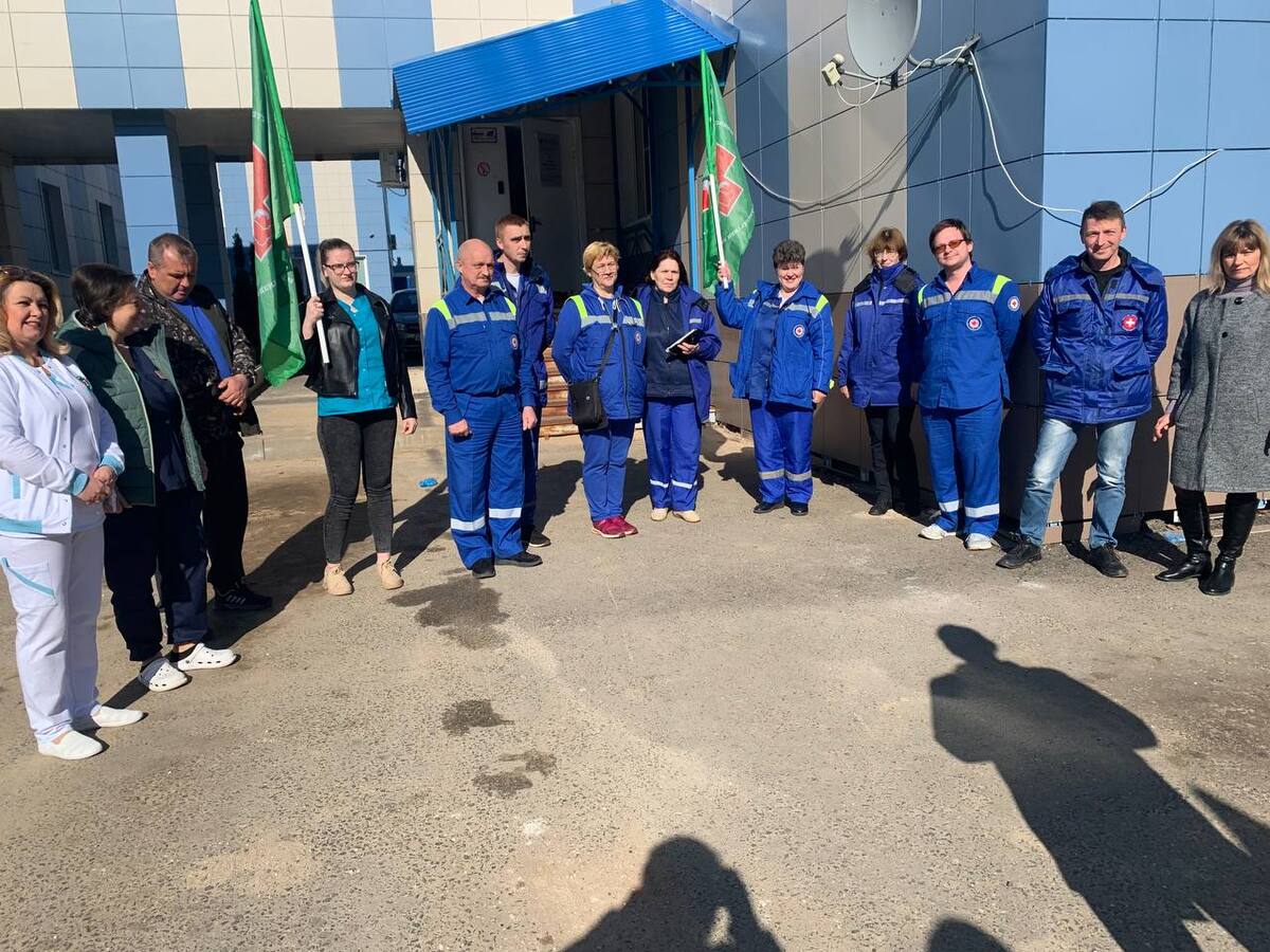 Поздравление с профессиональным праздником работников СМП