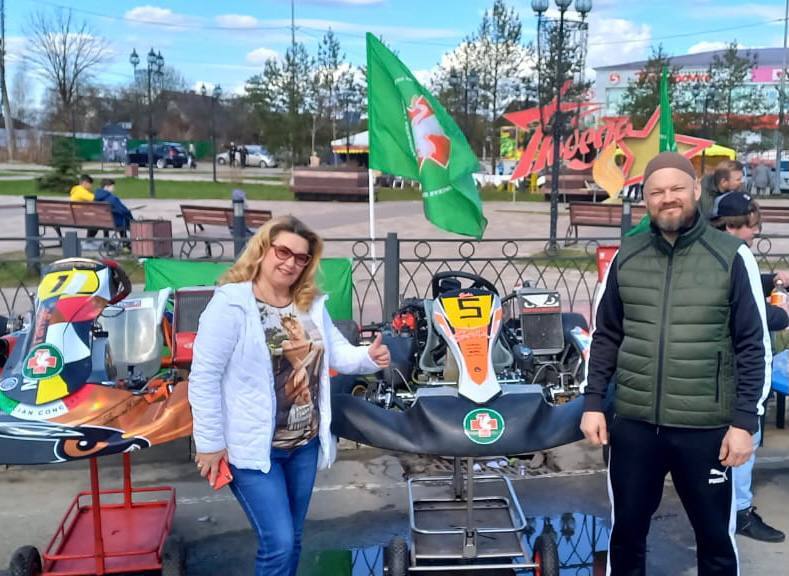 Талдомская ЦРБ приняла участие в межрегиональных соревнованиях по картингу.