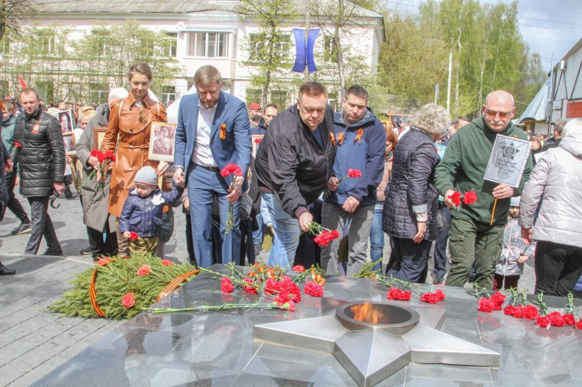 Профсоюзные активисты приняли участие в праздничных мероприятиях, посвященных 77-летию Великой Победы.