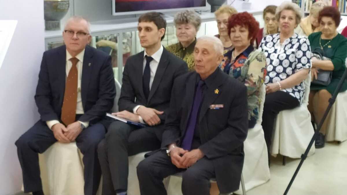 В Музее Боевой Славы го Воскресенск состоялось торжественное мероприятие, посвященное Дню Победы.