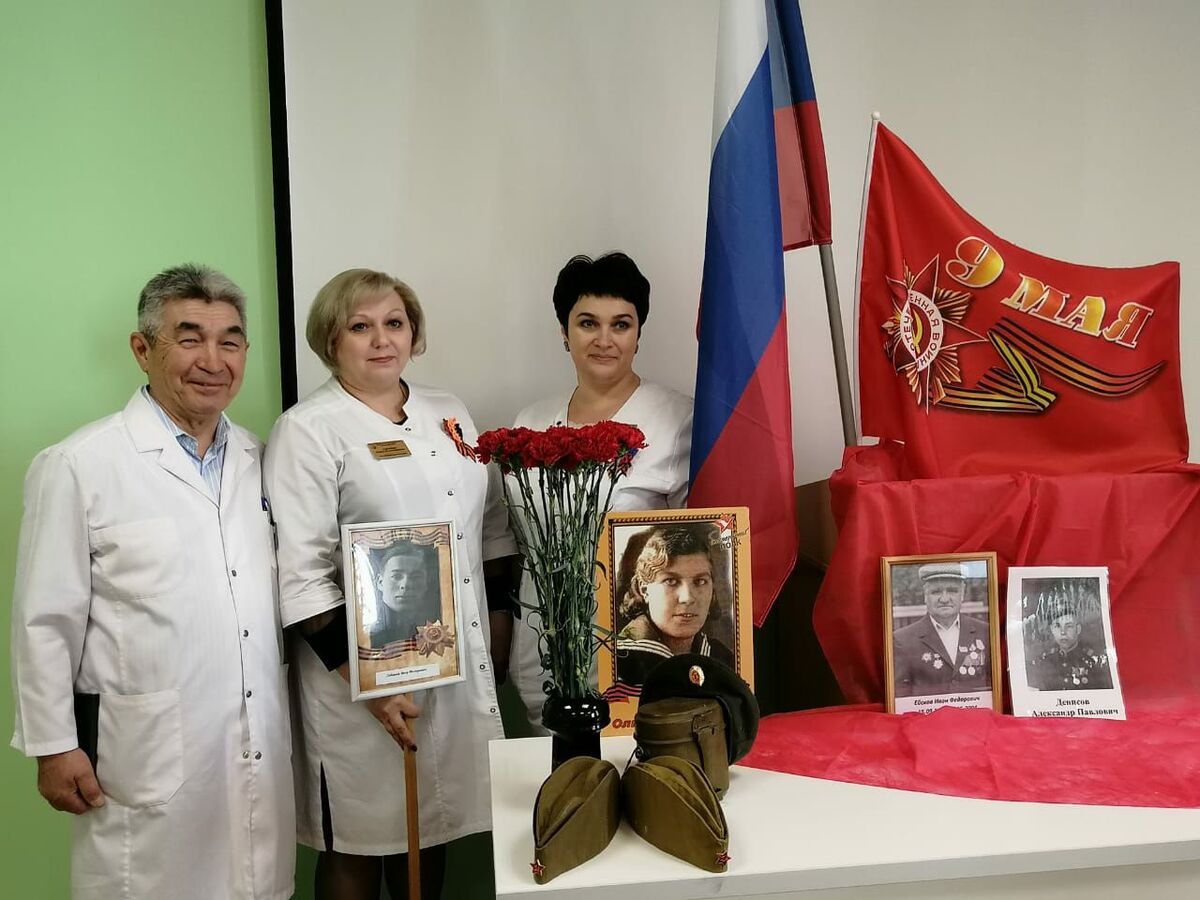 Медработники Подольска приняли участие в праздничных мероприятиях, посвященных празднованию Дня Победы в Великой Отечественной Войне