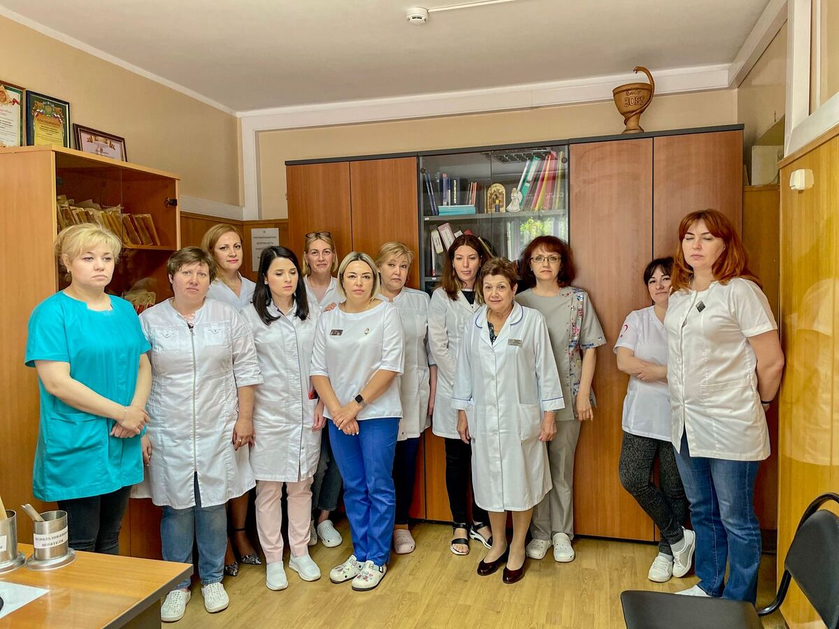 Члены профсоюза Раменской областной больницы приняли участие в проведении Всероссийской акции «Минута молчания».