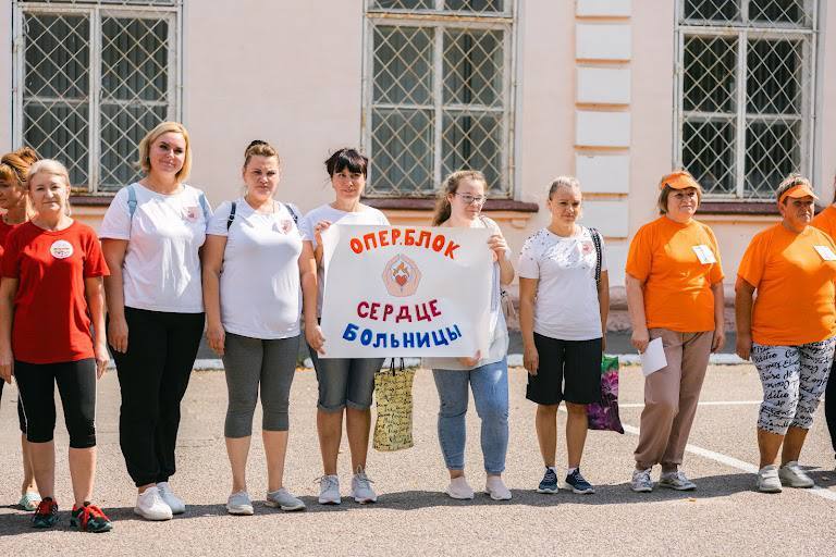 летняя спартакиада среди сотрудников отделений Луховицкой ЦРБ