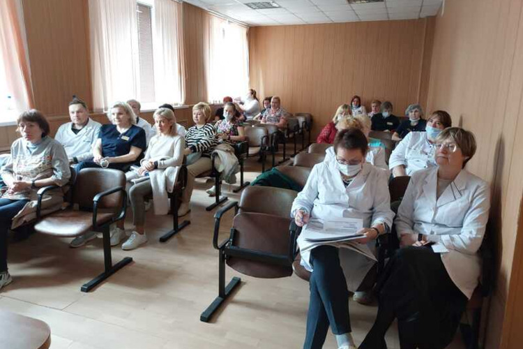 Встреча с профсоюзным активом в Воскресенске