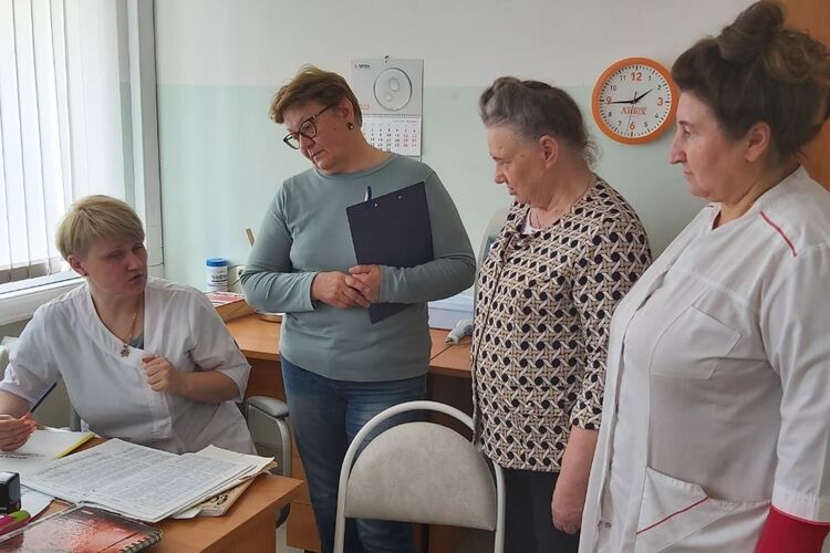 Профсоюзная организация г.Ивантеевки провела обходы отделений больницы