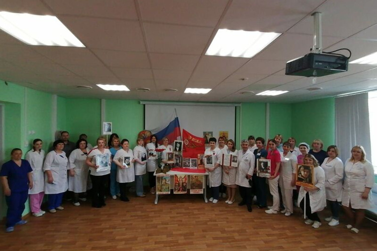 Медработники Подольска приняли участие в праздничных мероприятиях, посвященных празднованию Дня Победы в Великой Отечественной Войне