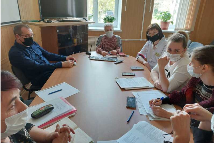 В Воскресенской областной больнице состоялось очередное заседание комиссии по принятию кол.договора