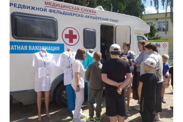 Сотрудники Луховицкой ЦРБ приняли участие в муниципальном мероприятии «Город профессий»